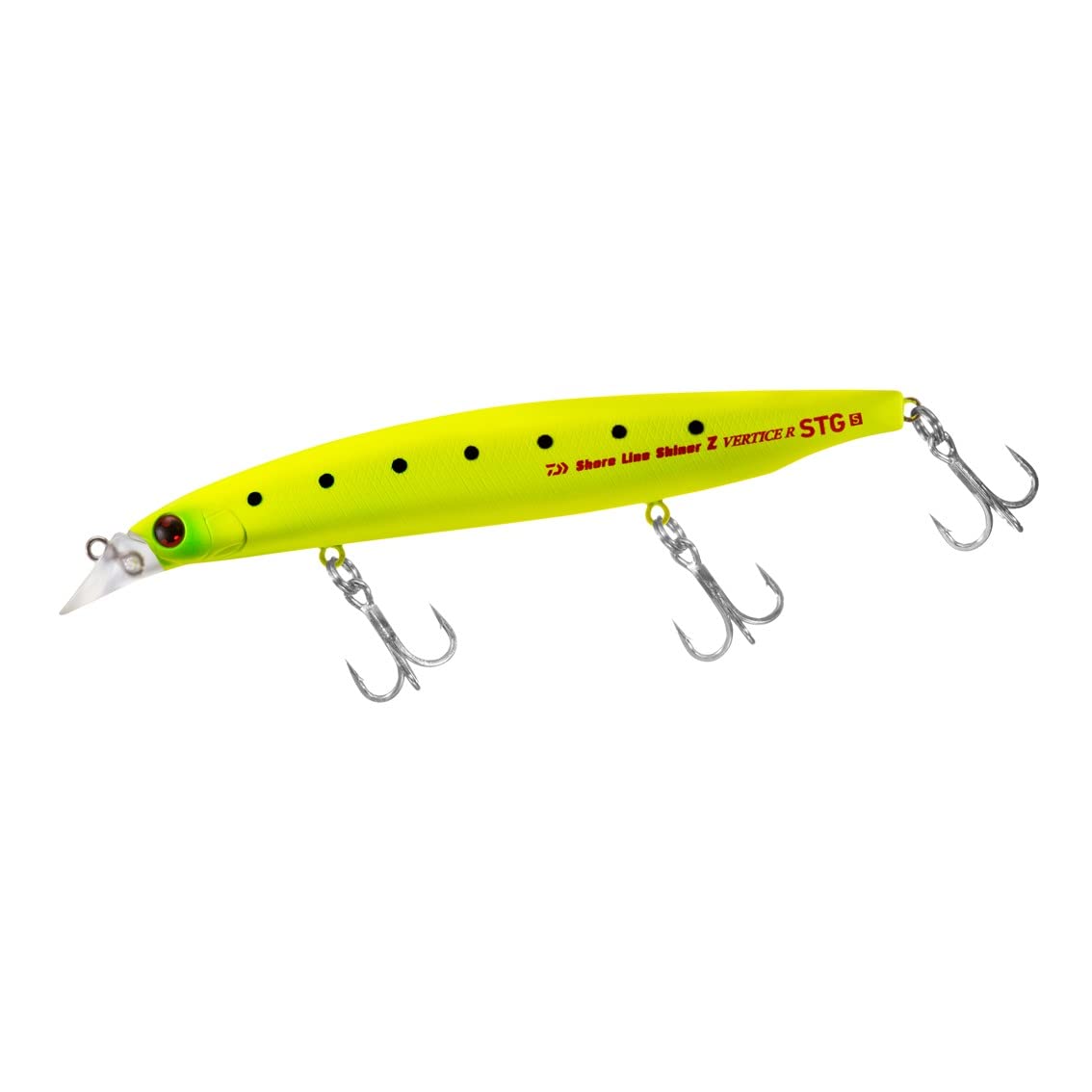 

Daiwa Shoreline Shiner Z Vertis R STG125S Морской окунь Матовый чарт Сардина Приманка,