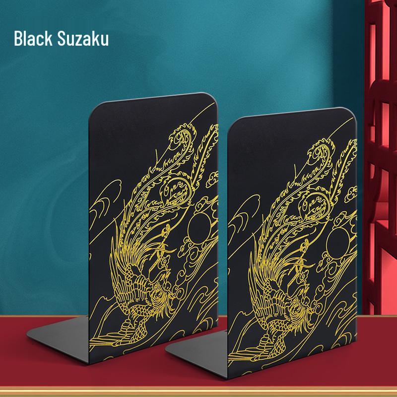 Retractable Desktop Book Holder and Folding Bookshelf with Pen Holder