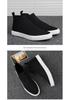 Men's Spring Canvas Slip-On High-Top Casual Shoes