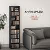 260 Narrow CD Storage Unit - Black