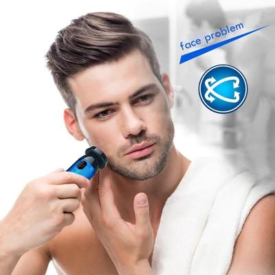 1PC USB Rechargeable Mini Washable Electric Shaver Shaving Machine for Men Wet-Dry Dual Use Beard