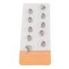 10pcs Sound Amplifier Domes Soft Silicone Ear Plug Tips Round Dome Set for Phonak for Audeo for Paradise for Lumity S