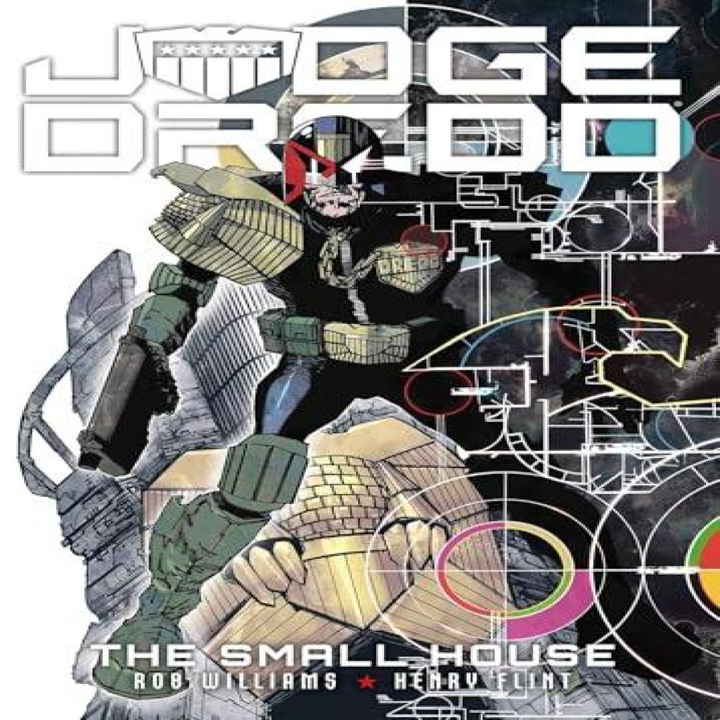Judge Dredd The Small House by Henry Flint Paperback Book 9781781087411