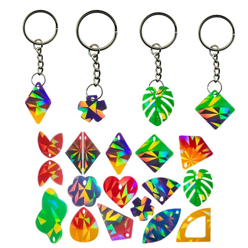 Irregular Geometric Silicone Mold Holographic Resin Mold DIY Keychain Jewelry Earring Pendant Tool Craft Making Supplies