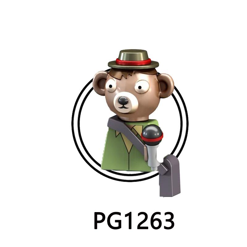 PG8140 ABS Plastic Cartoon Anime Building Blocks Bricks Character Figures Children Gift Toys