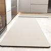 Super Absorbent Kitchen Floor Mat Mat Long Diatomite Kitchen Rug Soft Washable Carpets Solid Color Bathroom Entrance Doormat