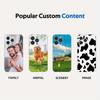For iPhone 16 16e 15 14 13 12 11 Pro Max Mini SE   XS XR 6 6s 7 8 Plus DIY Po  Soft Case TPU back cover