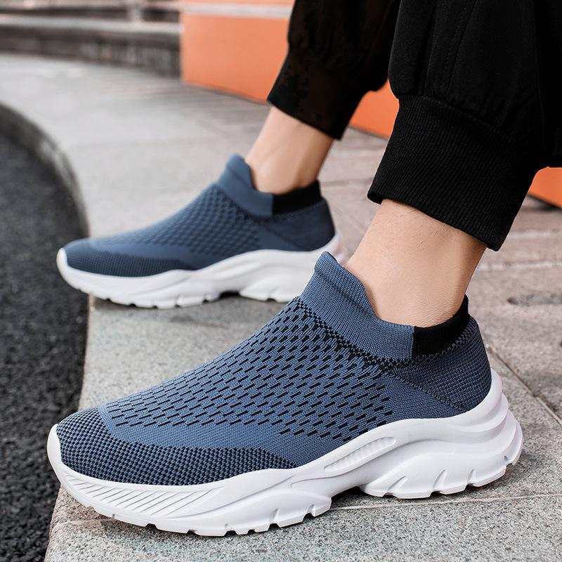 Air Cushion Running Shoes Walking Shoes Custom Logo New Breathable Gym Casual MD Mesh Mens for Men