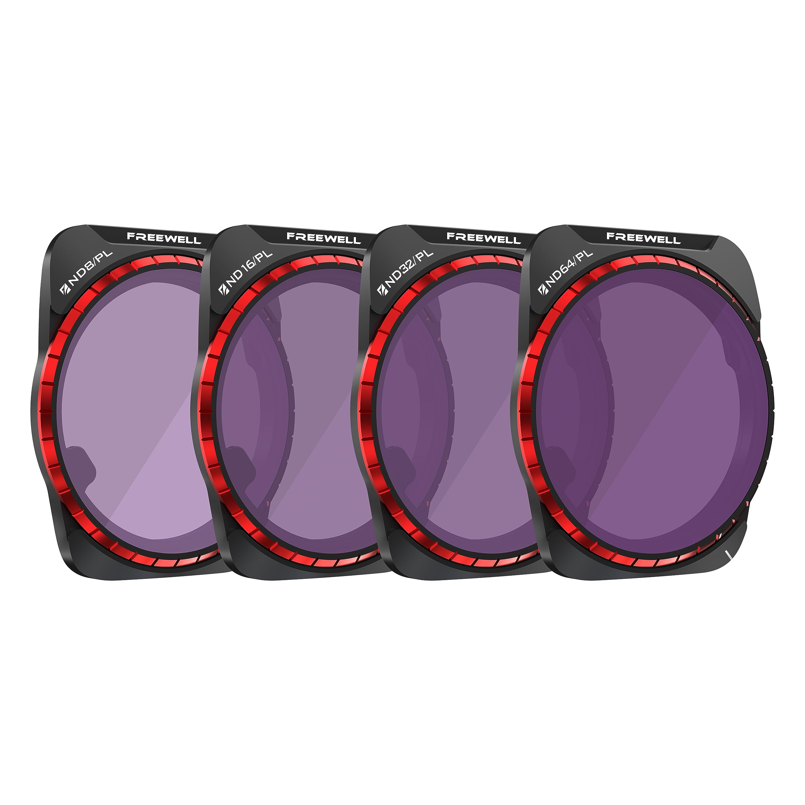 

Светофильтр Freewell ND для DJI Air 3 PL Светофильтр Затеняющая линза Поляризационный Переменный PL-фильтр Регулировка выдержки Визуализация поверхности воды ND8/PL