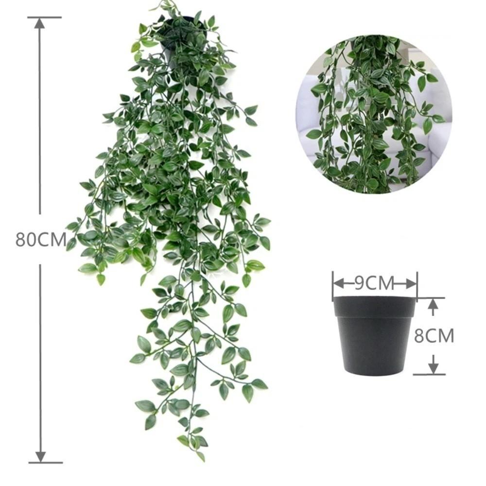 Touch Wall Hanging Home Decor Fake Foliage Artificial Ivy Leaves Eucalyptus Vine Garland Plants