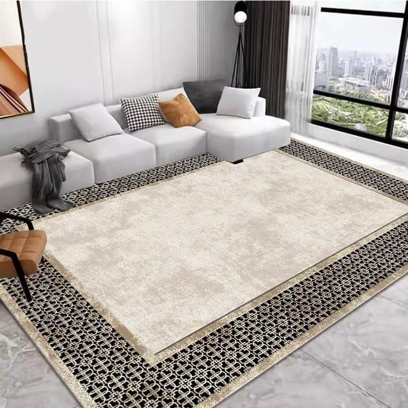 Modern Minimalist Nordic Carpet Light Luxury Sofa Rug for Living Room Bedroom Home Decor Fashionable Design