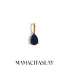 MamacitaSlay 316L Stainless Steel Zircon December Birthstone Charms Earrings Necklaces Bracelets DIY Pendant Waterproof Jewelry