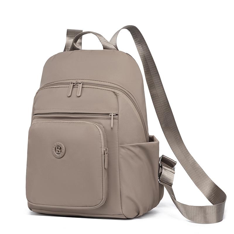 Women's Nylon Backpack with Multiple Pockets Lightweight Waterproof Daypack for Travel Daily