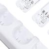 4 In 1 Charging Station for Wii Remote, Charger Dock with 4 2800mAh Rechargeable Battery Packs an...