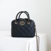 Xiaoxiangfeng Medieval Bowling Bag Women's Exquisite Hand Bag Diamond Chain Bag Crossbody Shoulder Bag