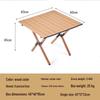 Yiyayun Outdoor Folding Camping Table & Chair Set
