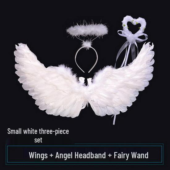 Angel Feather Wings Cosplay Props for Children & Adults - Ideal for Halloween & Parties