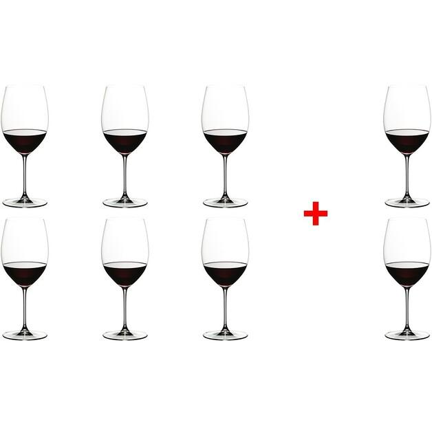 

Бокалы Riedel Veritas Cabernet/Merlot, 8 предметов (7449/0)