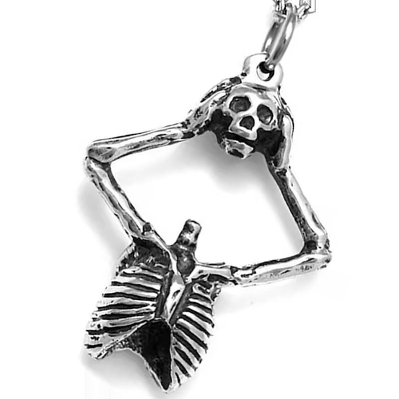 Pendant Skull Halloween Alloy Geometric Necklace Link Chain Unisex Decoration