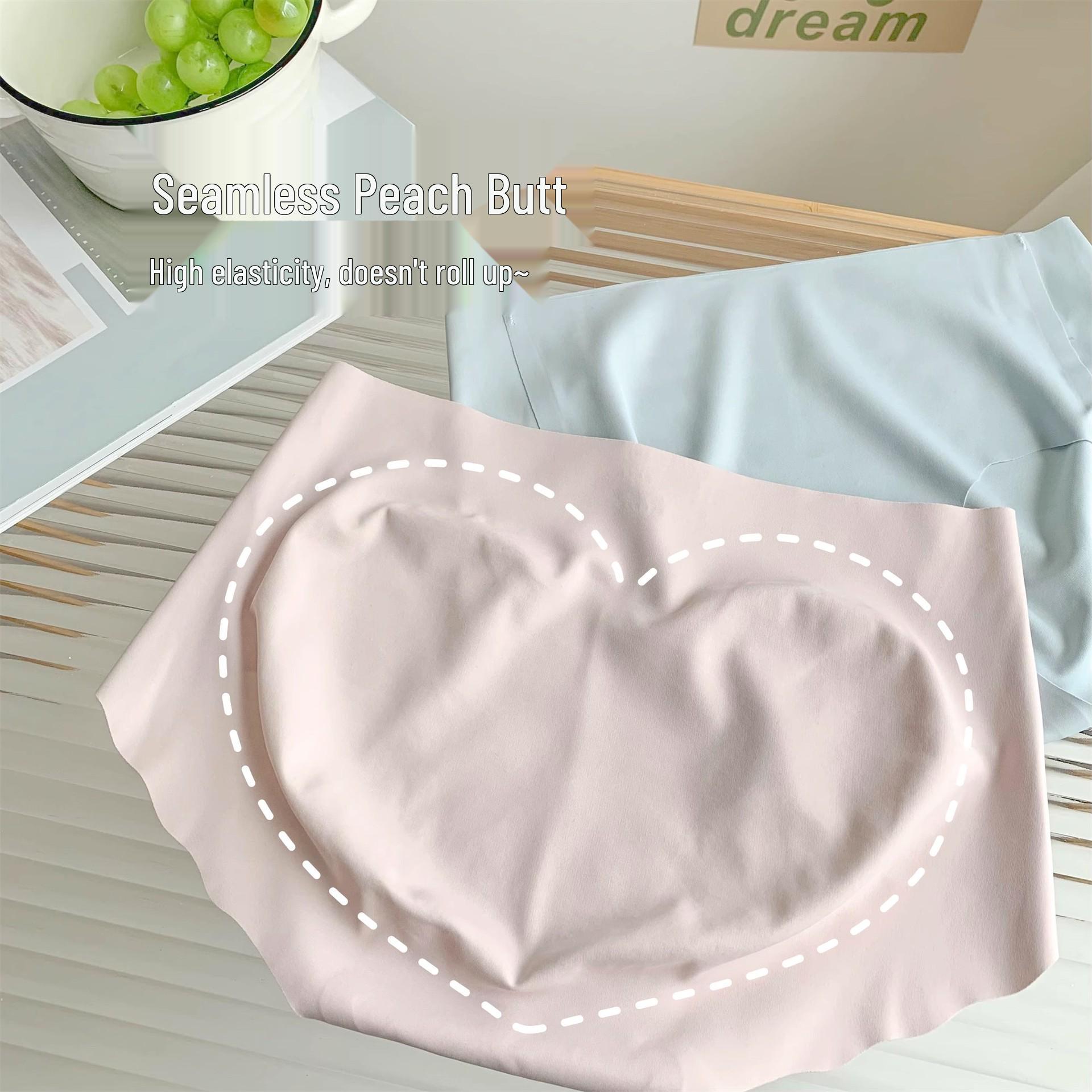 

Бесшовные женские трусики средней посадки из ледяного шелка – Мягкие, Дышащие, Легкие, Края не скатываются, Высокая эластичность Large 100-120 lbs