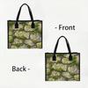 Moss Stone Pattern Women Tote Bag Casual Daily Use Handbag Large Capacity Fashion Outdoor Carry Bag