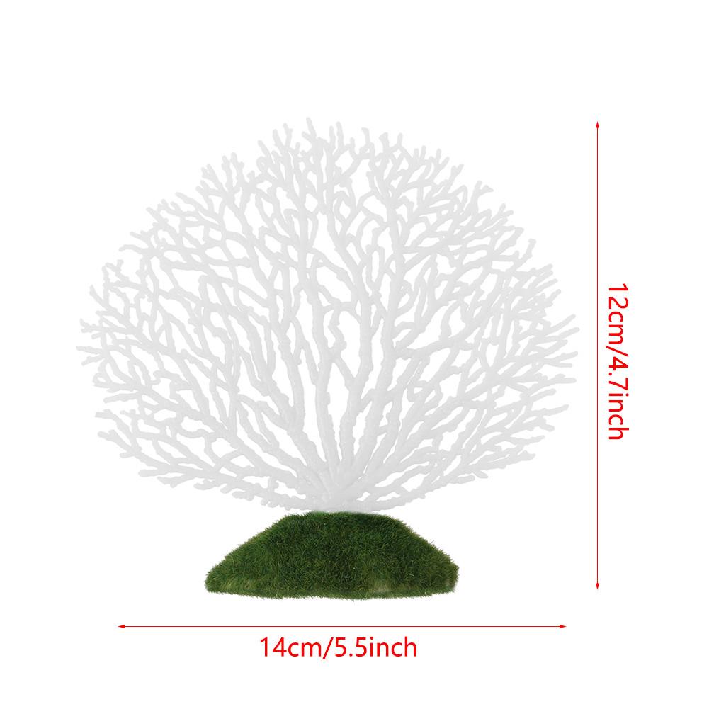 Plastic Artificial Coral Plants Ornament Underwater Fish Tank Aquarium Decoration