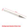 10Pc 0.6Mm-4Mm Diamond Burr Grinding Bit Point 2.35Mm Shank For Glass Stone Jade