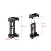 Takenoken Foldable Mobile Phone Clip Holder Plastic Camera Mount and Tripod Mount Hot Shoe Retaining Clamp for Cell Phone