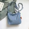 Jeansowa Torba Crossbody na Telefon Komórkowy Mini Torebka Damska Torba na Ramię