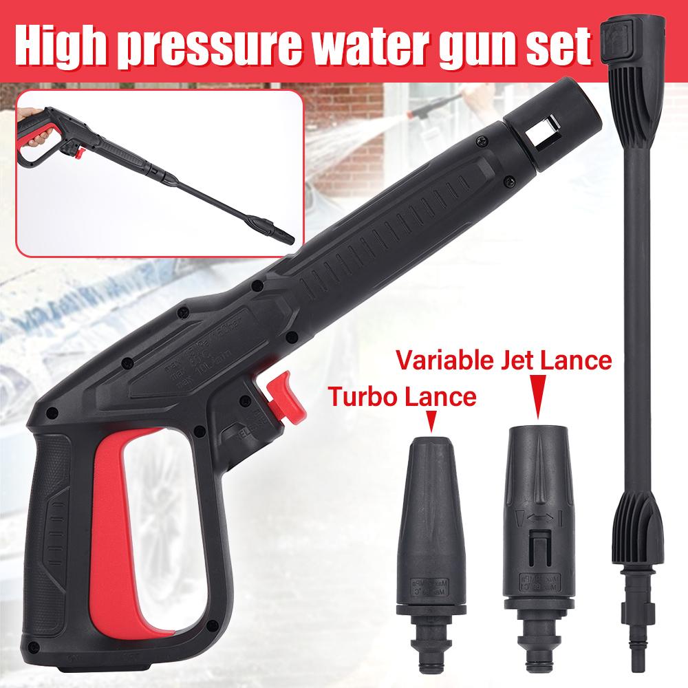 Autowaschpistole Hochdruckreiniger Sprühpistole Strahlwasserstrahl Lanze Düse Speerstab für Haushalt oder Hochdruckreinigung