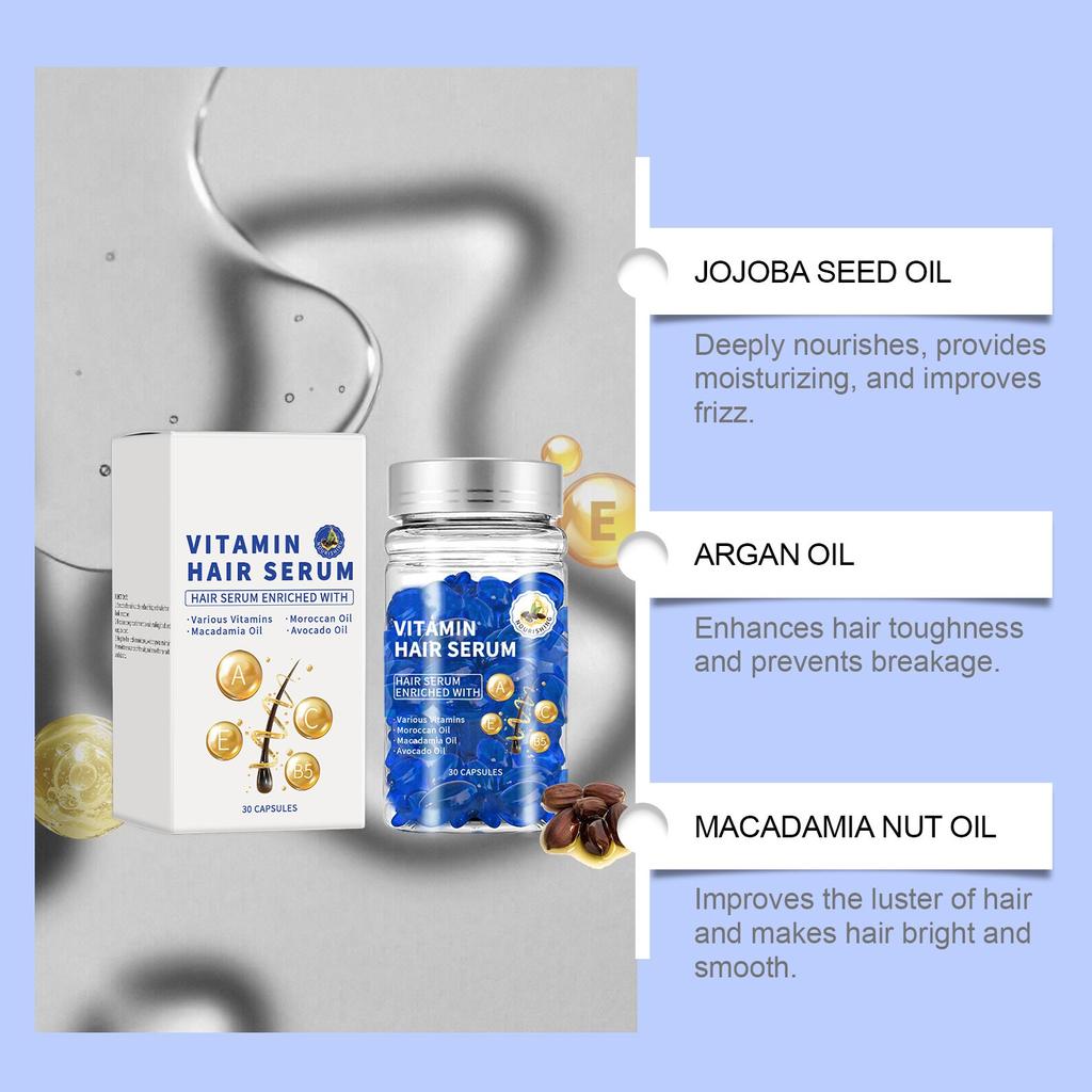 Hair Care Essenceoils Capsule Damaged Hair Bifurcation Fracture30ml