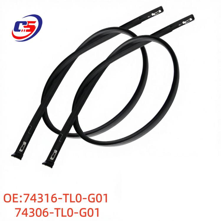Roof Trim Molding for 2010-2014 Spirior CU2/CU1 (Part No: 74316-TL0-G01) 74316-TL0-G01, 74306-TL0-G01