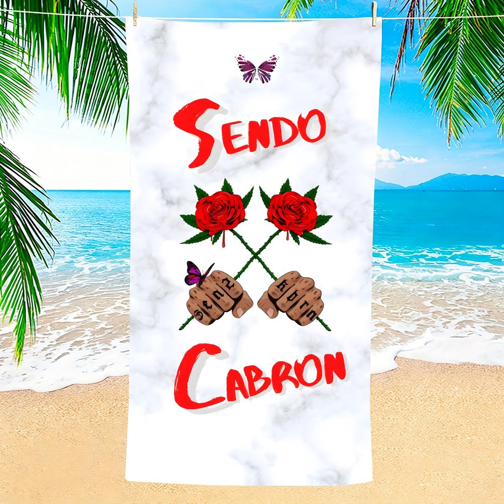 E-Eladio Carrion Towel Towel Soft Pool Gift For Travel Gym Shower Camping Quick Dry Sports Large Beach Towels 100X50CM
