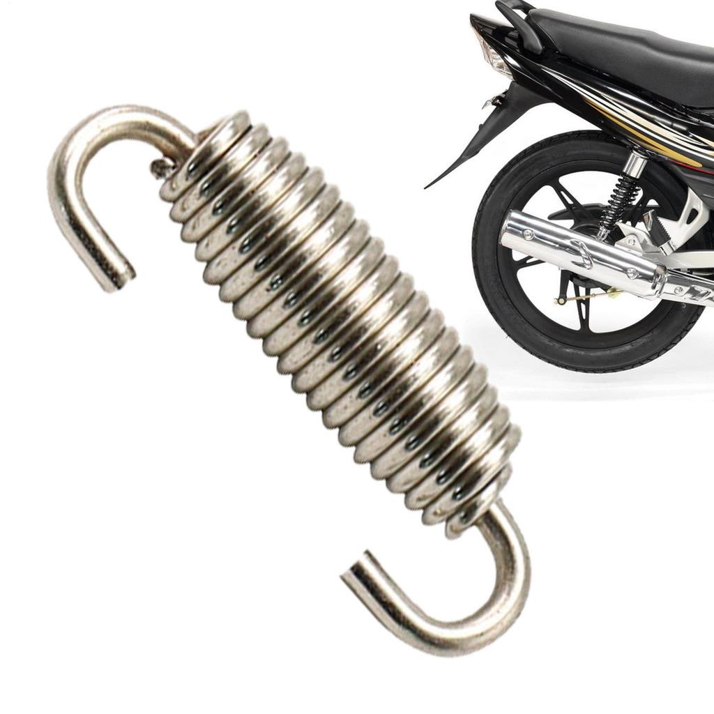 Exhaust Pipe Springs, Stainless Steel Muffler Spring for Exhaust Pipe - Muffler Spring Long-Term Modified Accessory Elasticity for Car Scooter