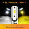 AUTO Switchback LED Fog Light Bulb H8 H16 H11 Fog Light Bulbs Lamps 3000K 6000K
