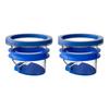 3 Layer Seal Toilet Flange Rings ABS Silicone Construction Universal Extra Wide Toilet Flange Gaskets for Toliet