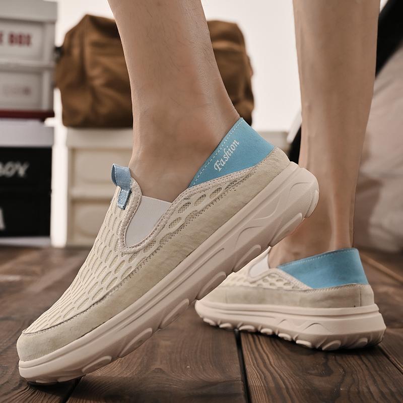 Male Comfortable Walking Shoe All-match Mens Breathable Loafers Brand Mens Slip on Footwear Classic Men Casual Driving Shoes