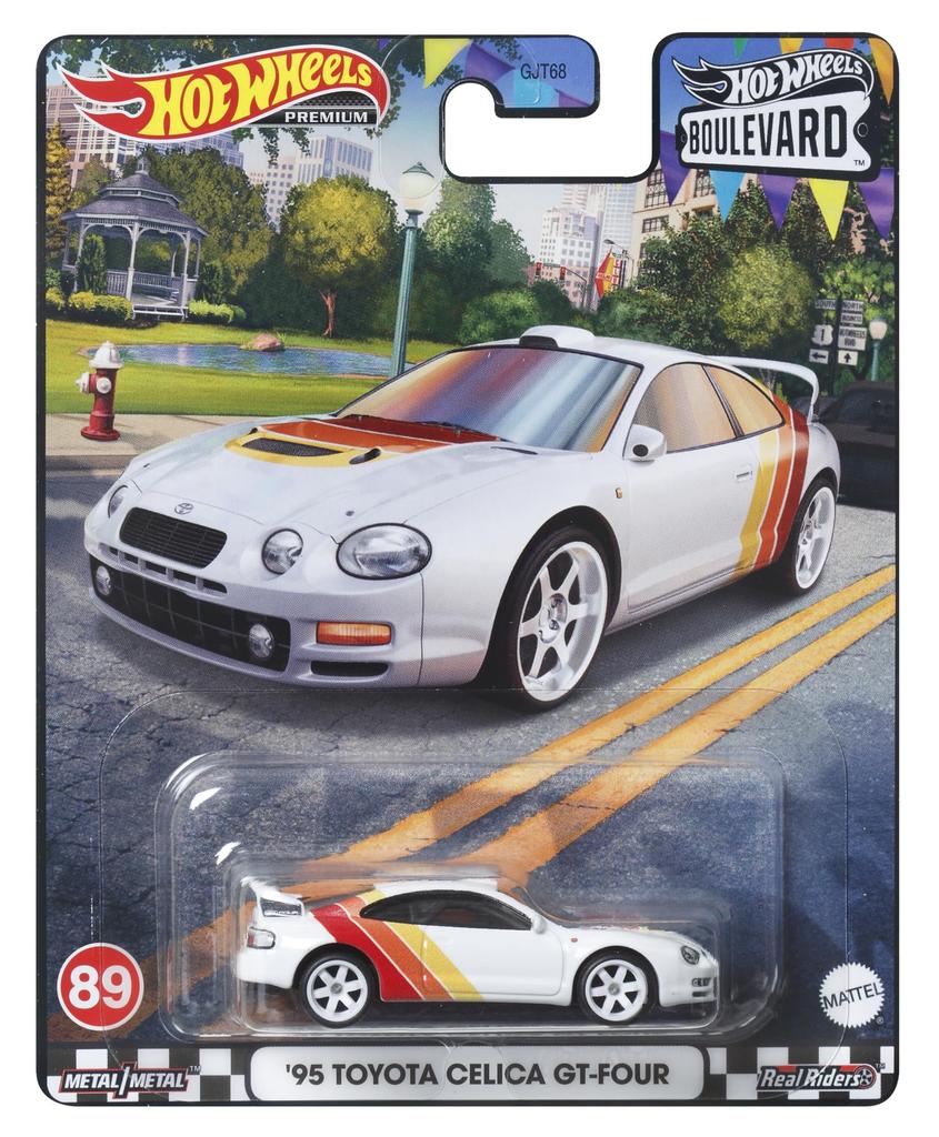 Hot Wheels Boulevard Toyota Celica 3 and HKF33 - '95 GT-FOUR [Diecast Car] [Ages Up]