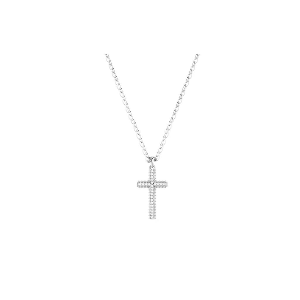 Swarovski Insigne Solid Color Design Rhodium Plated Cubic Zirconia Necklace Women necklace Silver 5675577