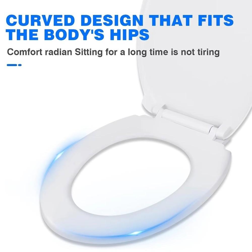 Quick Release Quiet Toilet Lid Thickened Bathroom Accessories  Bathroom Upgrade
