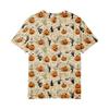 Women's V-Neck Halloween Print Blouse Lightweight Spring Summer Top
