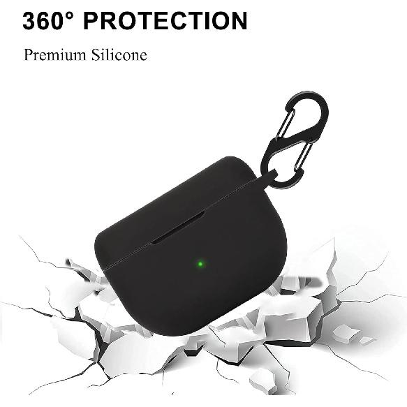 Silicone Case Compatible with Jabra Elite 10/ Jabra Elite 8 Active/Jabra Elite 8 Active Gen 2/ Jabra Elite 10 Gen 2, Shockproof Protective Earbuds