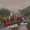 Non-Toxic Moc Hogsmeaded Railway Train Station Philosopher'S Stone Building Blocks Compatible 76423 Extension Bricks Diy Toy Children Gift