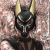 The Guardi  Of Egypt, The Dark Wolf Mask, Masked Ball Performance, Party Dressing Props