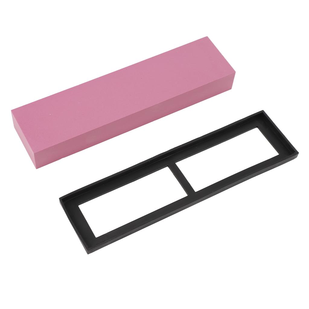 Sharpening Stone 3000 Grits Whetstone Dual Sided Ruby Compact Durable 7.8x1.9x0.9in Wet Stone for