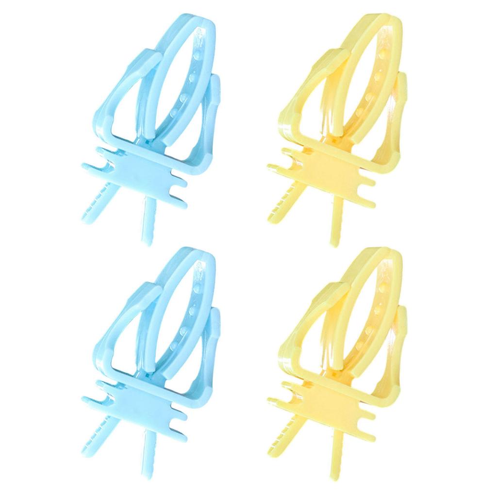 Parrot Food Clip Cage Accessory Vibranted Color Chew Proof Feeding Tool Fruit Vegetable Clips For Small Pets