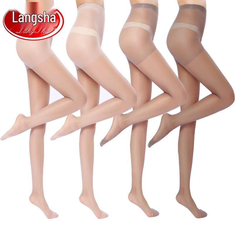 LANSWE Damen Ultra-Dünne Formende Strumpfhose (6 Pack)