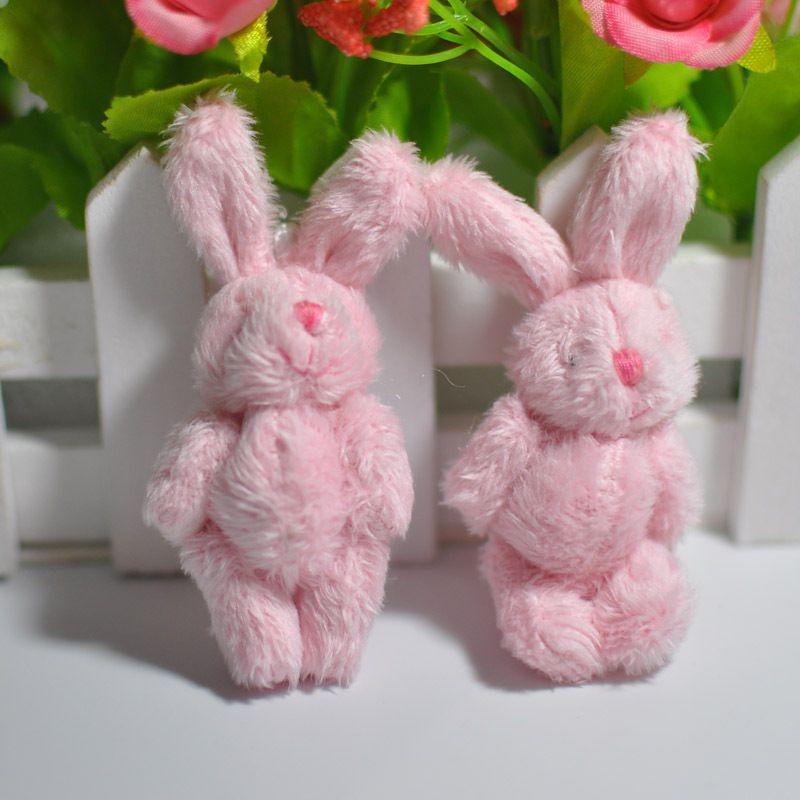 Adorable Mini Cute Plush Toy Tiny Rabbit Bear Doll With Soft And Cozy Feel