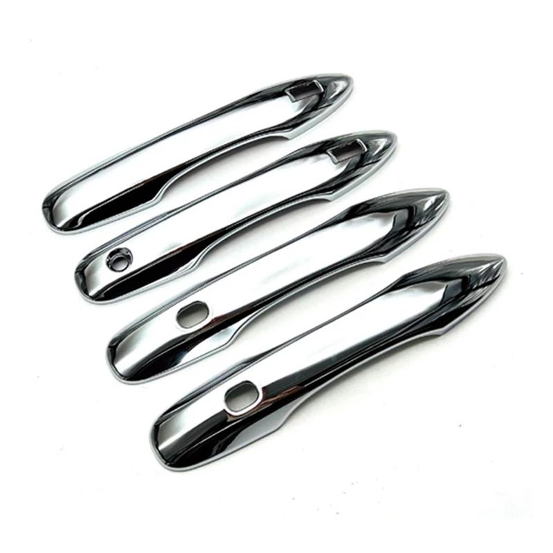 For Toyota Sienta 2022 2023 Car Door Handle Cover Trim Carbon Fiber/Chrome/Black Car-Styling Exterior Parts Accessories