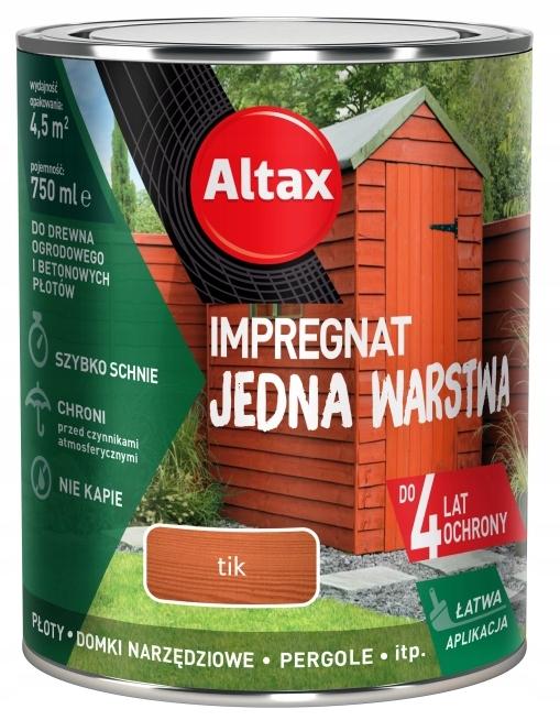Impregnation one layer for wood and concrete tik 0.75l